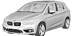 BMW F45 C3676 Fault Code